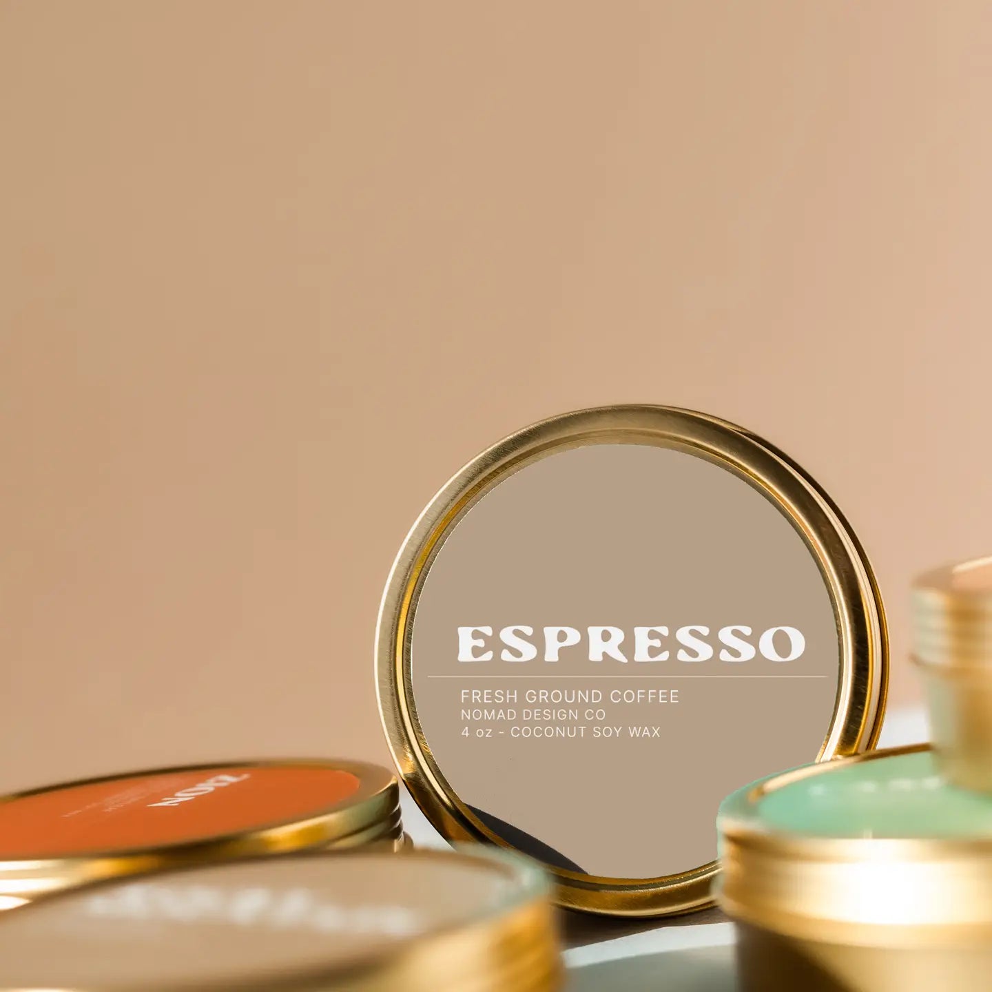 Espresso Candle Tin