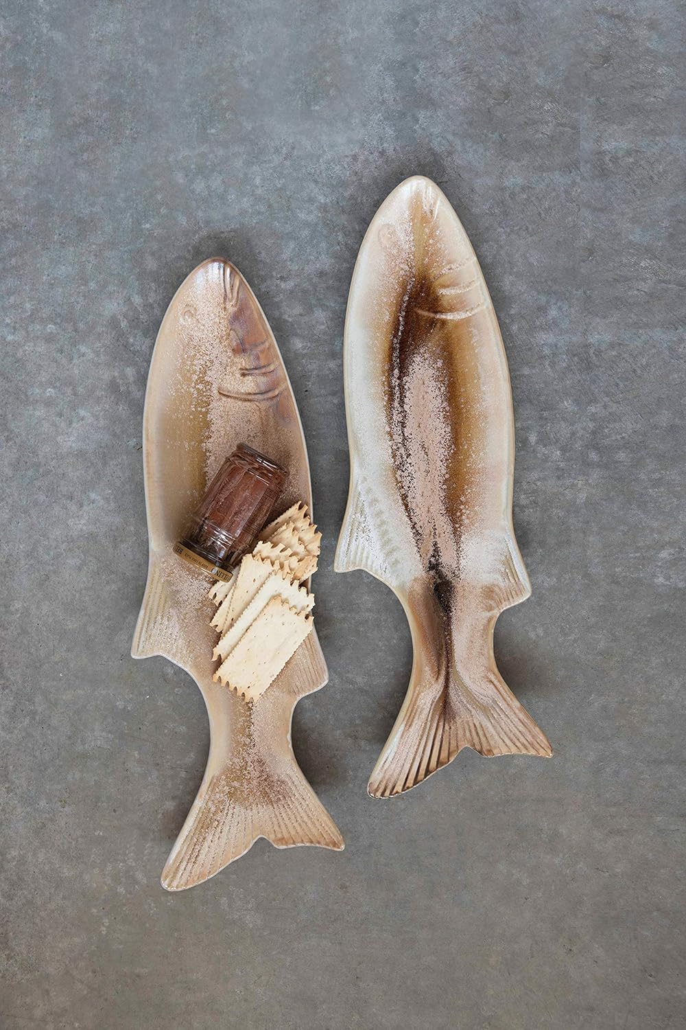 Stoneware Fish Dish