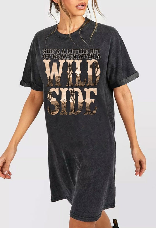 Wild Side Tee Dress