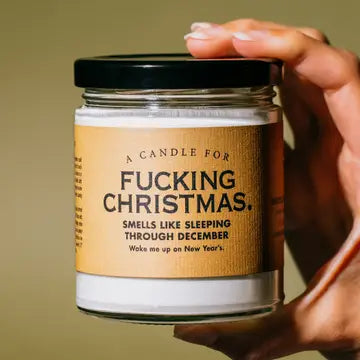 Fkn Christmas Candle