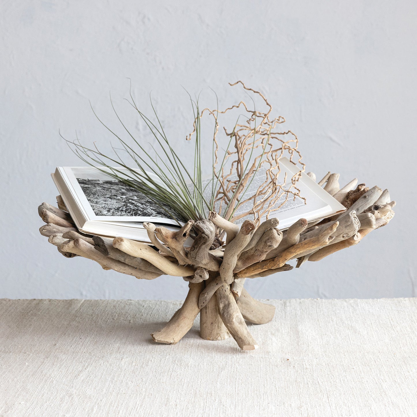 Driftwood Footed Tray