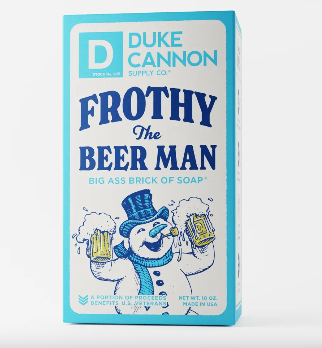Big Ass Brick Of Soap - Frothy The Beer Man