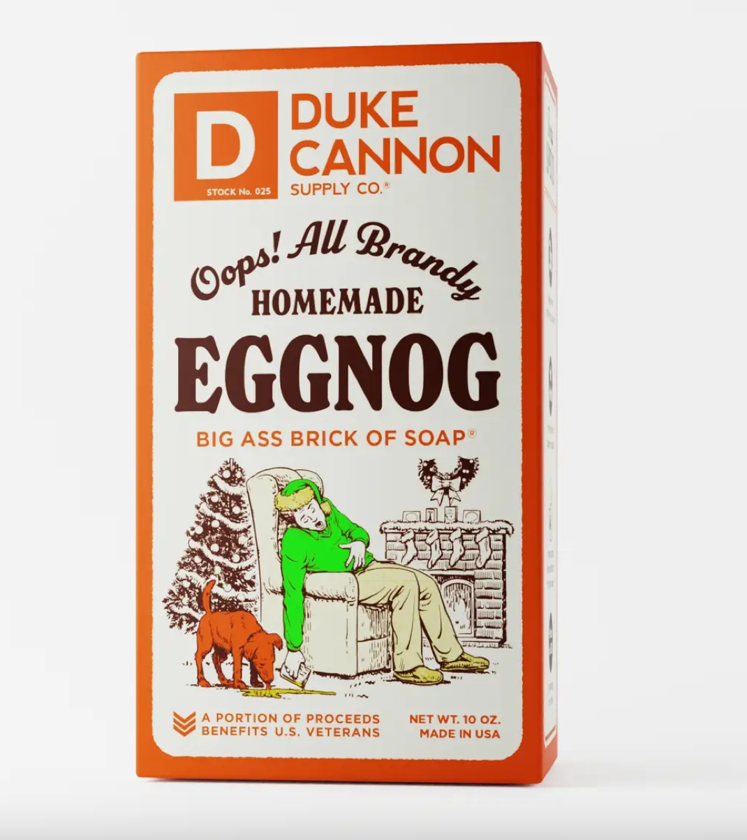 Big Ass Brick Of Soap - Homemade Eggnog Bar