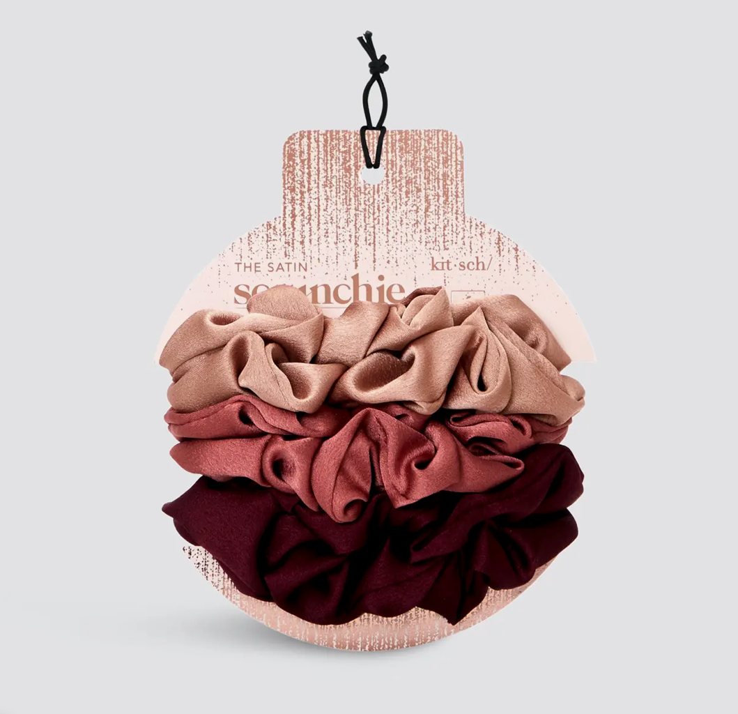 Holiday Scrunchie Set - Mulberry