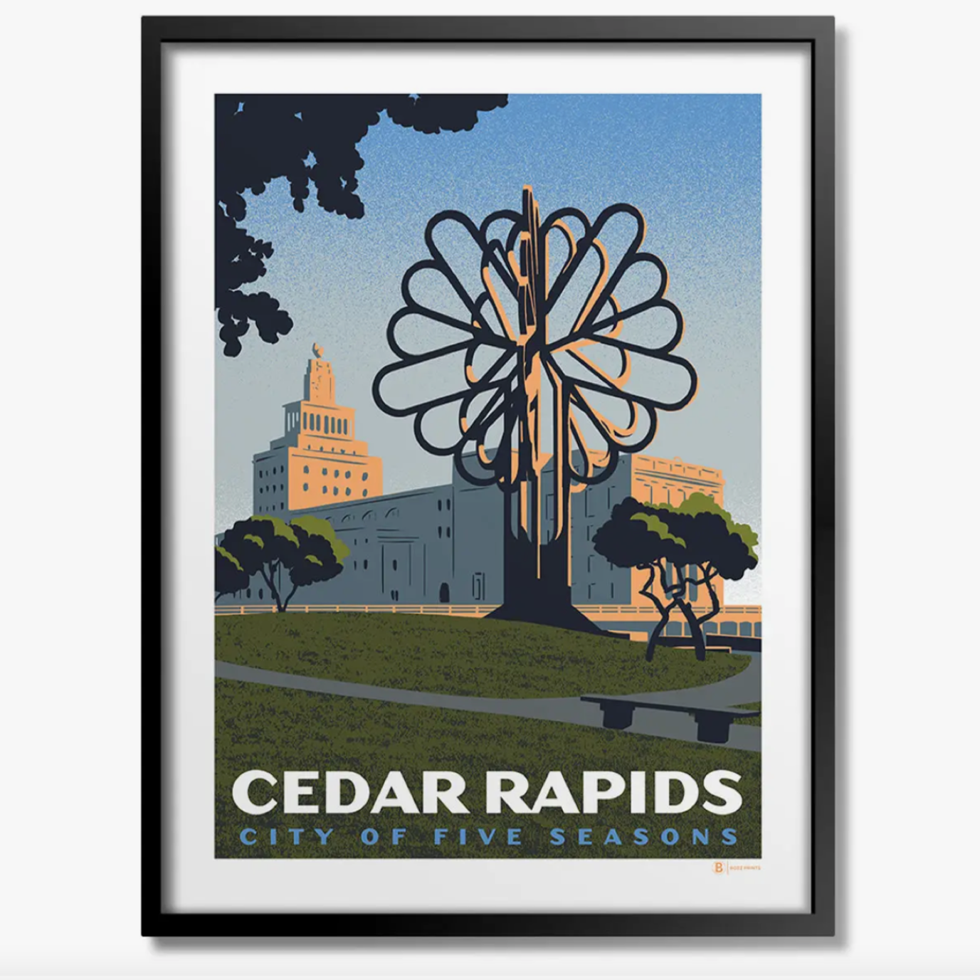 Cedar Rapids Print
