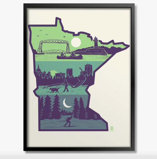 Minnesota Print
