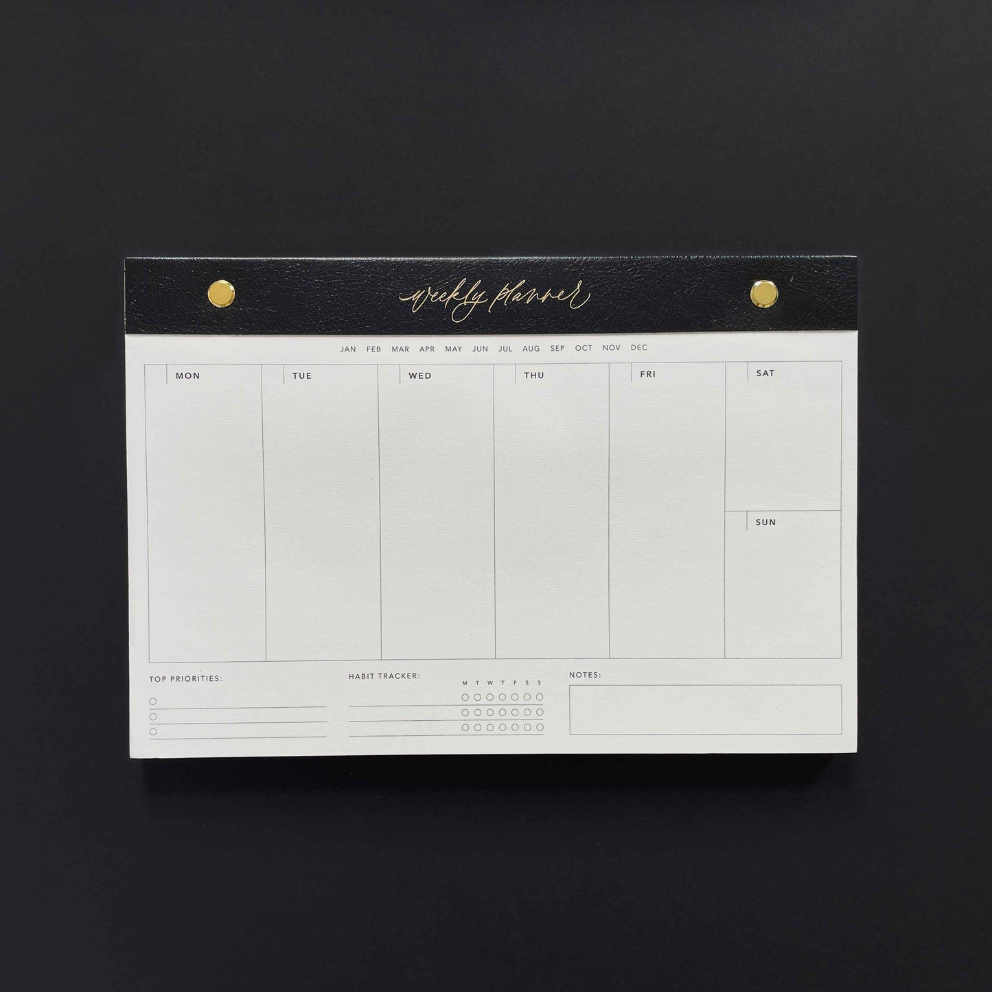 Daily Desk Planner