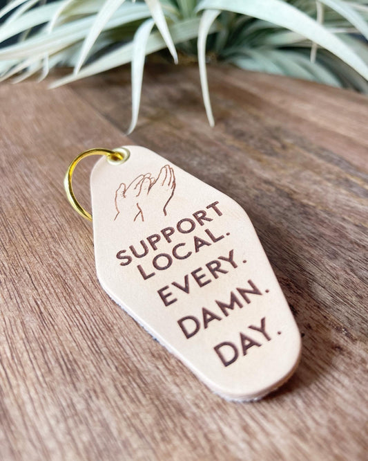Hand Crafted Keychain - Support Local