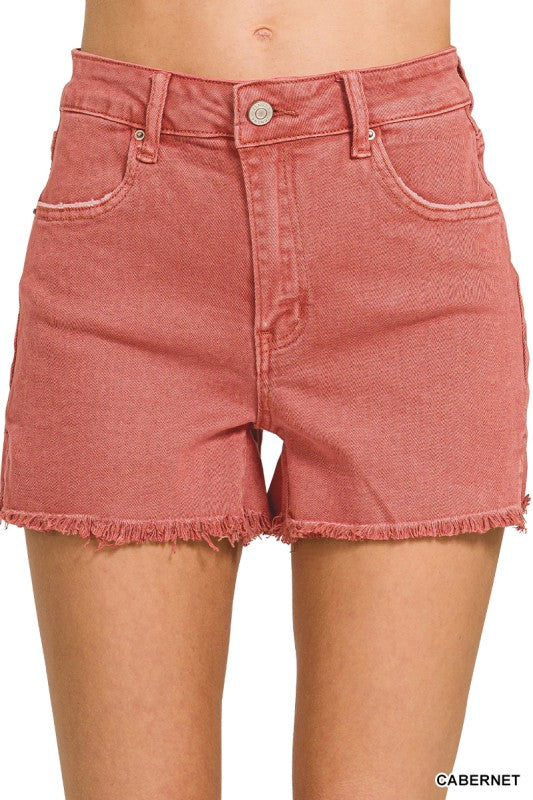 Ainsley Acid Wash Short