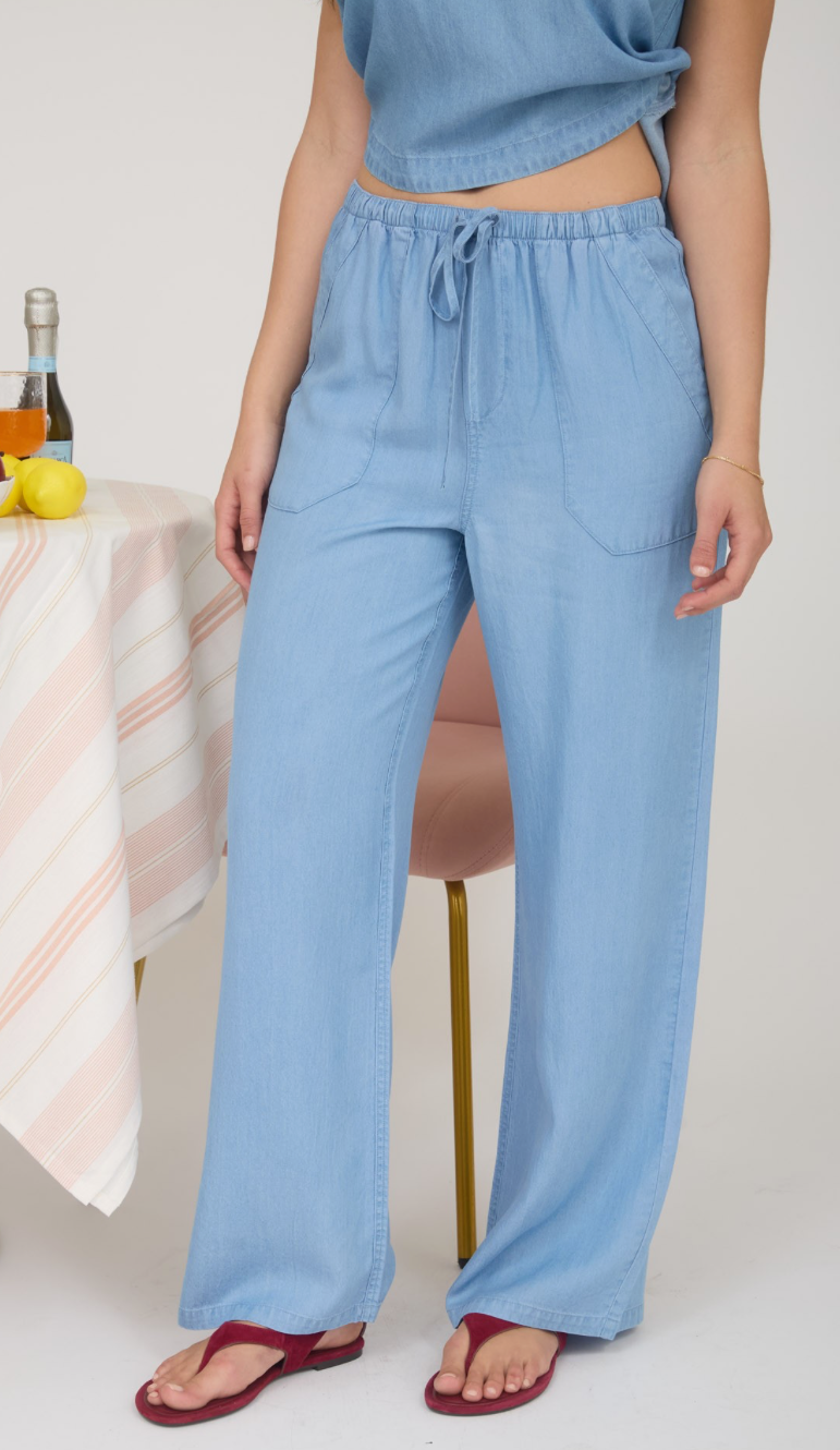 Chambray Pant