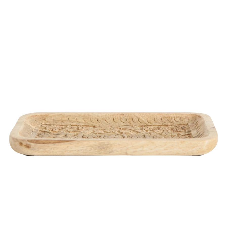 Mango Tango Wood Tray