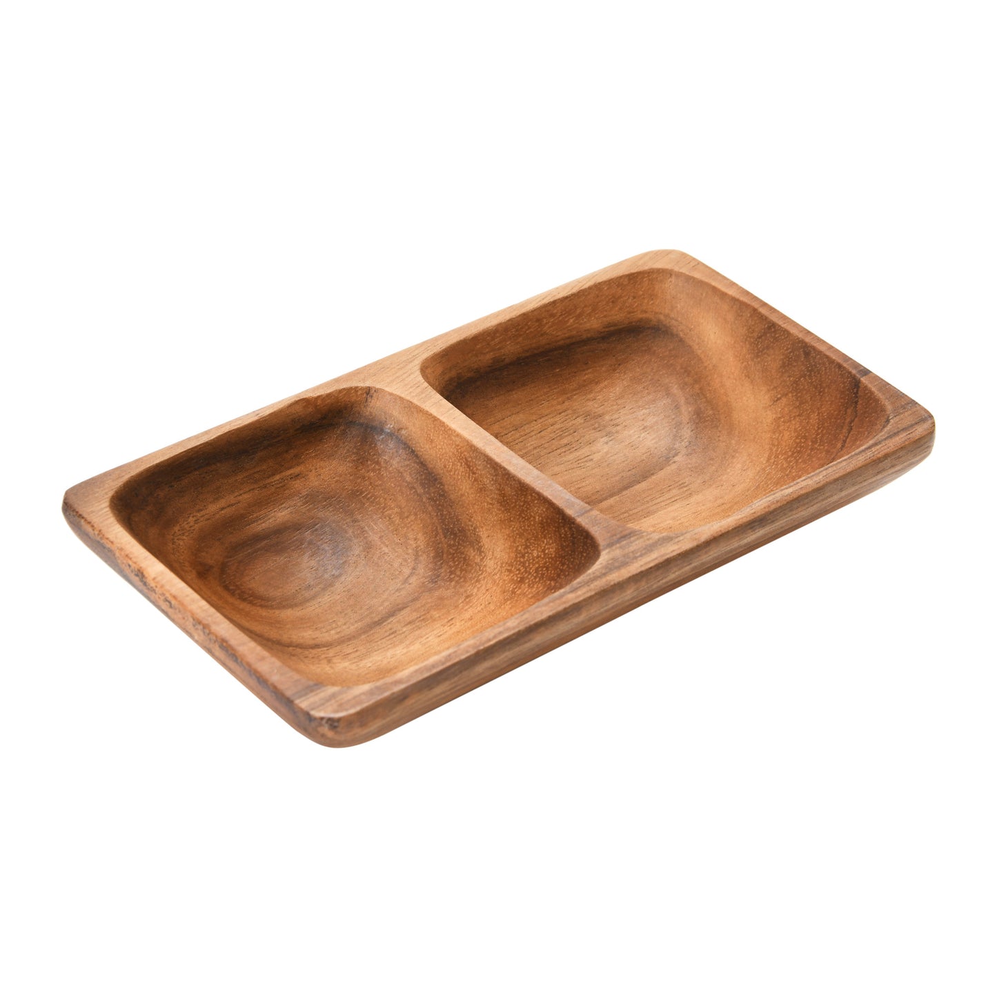 Sectioned Acacia Tray